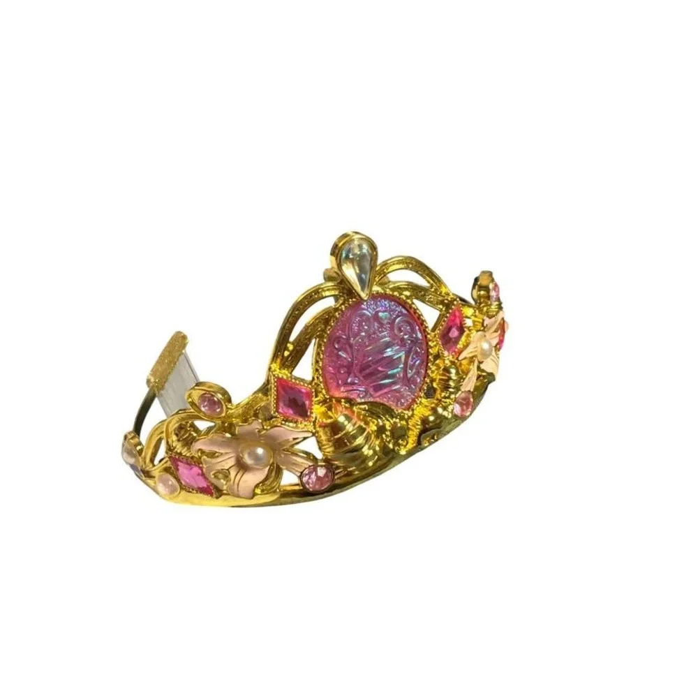 Disney Princess Tiara Rapunzel Costume Tiara Made Of Gold Plated Metal